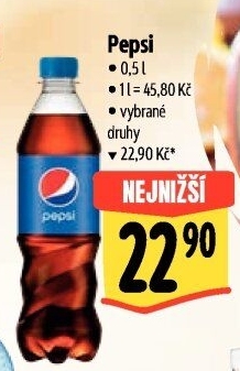 Limonáda Pepsi