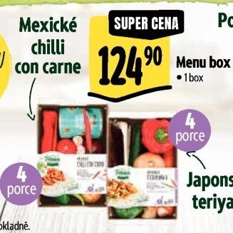 Menu box Mexické chilli con carne Albert