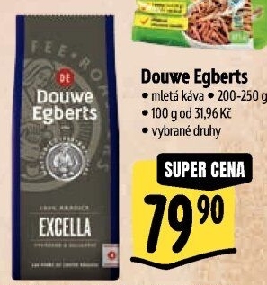 Mleté kávy Douwe Egberts