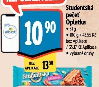 Oplatka Studentská pečeť Orion