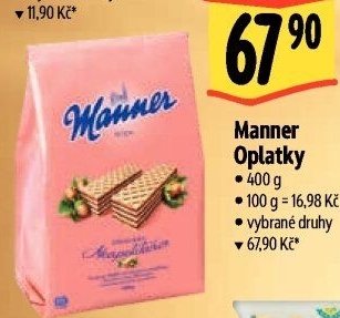 Oplatky Manner