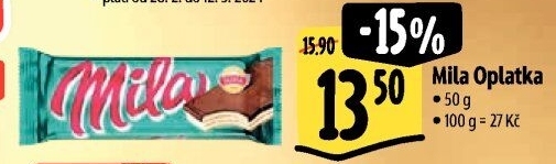 Oplatky Mila Sedita