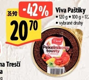 Paštiky Viva