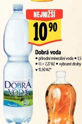 Přírodní voda Dobrá voda