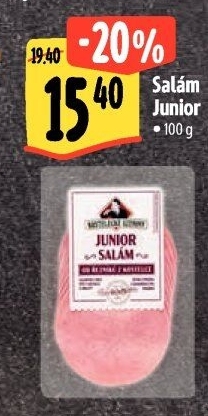 Salám Junior Kostelecké uzeniny