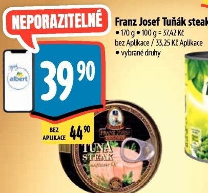 Tuňák steak Exclusive Franz Josef Kaiser