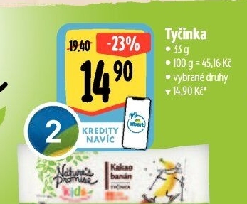 Tyčinka Kids Nature'