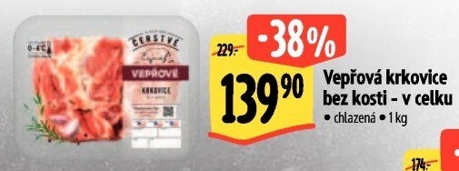 Vepřová krkovice bez kosti Albert