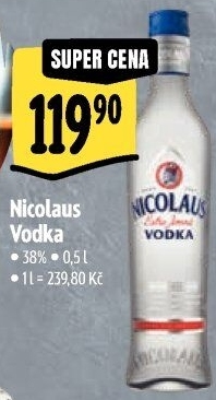 Vodka extra jemná St. Nicolaus