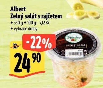 Zelný salát s rajčetem Albert