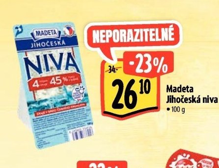 Madeta Jihočeská niva 45%