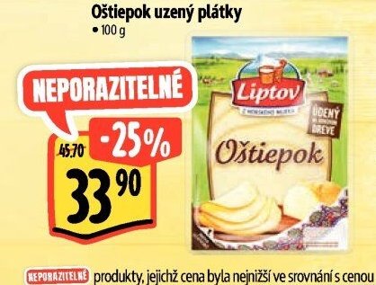 Oštiepok uzený plátky