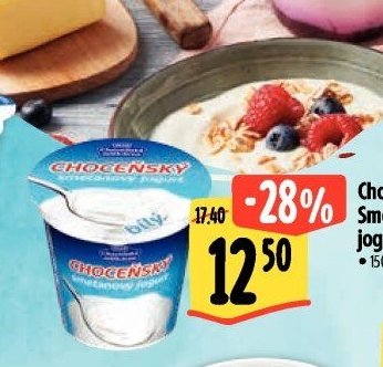 Choceňský Smetanový jogurt bílý
