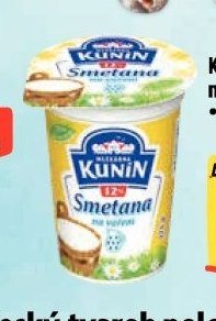 Kunín Smetana na vaření 12%
