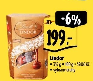 Bonboniéra Pralinky Lindor Lindt