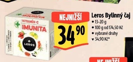 Čaj bylinný Leros