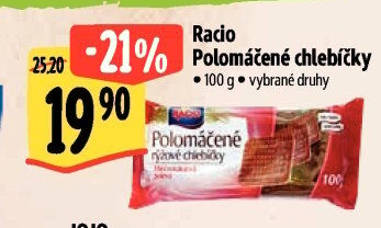 Chlebíčky polomáčené Racio