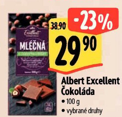 Čokoláda Albert Excellent