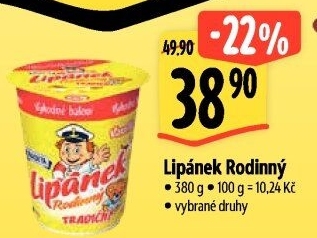 Dezert Lipánek Madeta