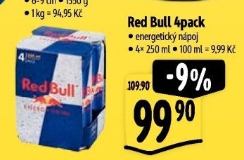 Energetický nápoj Red Bull