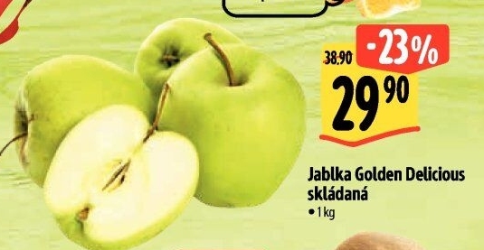 Jablka Golden Delicious