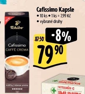 Kapsle Cafissimo Tchibo