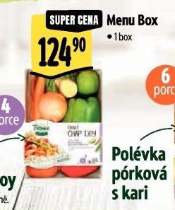 Menu box Čínské Chap Tjoy Albert