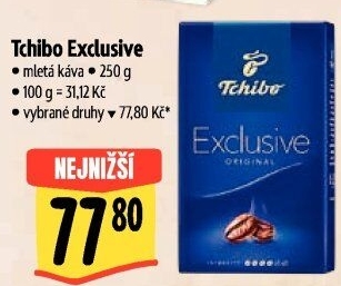 Mletá káva Tchibo Exclusive