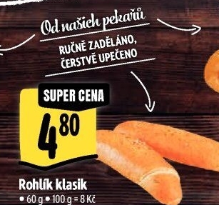 Rohlík klasik Albert