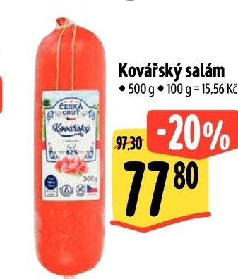 Salám kovářský Česká chuť
