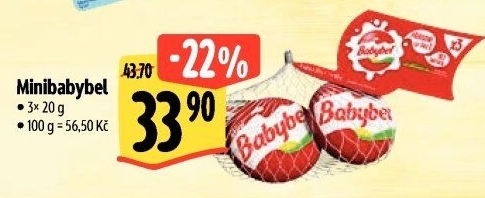 Sýr Mini Babybel Veselá kráva