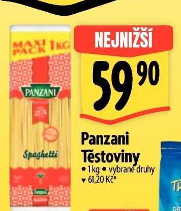 Těstoviny Panzani