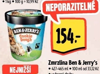 Zmrzlina v kelímku Ben&amp