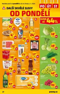 akční leták Penny Market 29.2.2024-6.3.2024