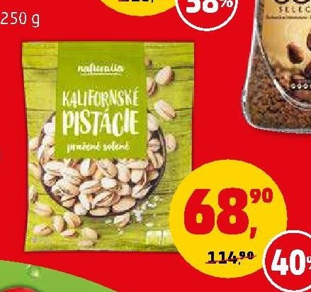 Kalifornské pistácie Naturalia