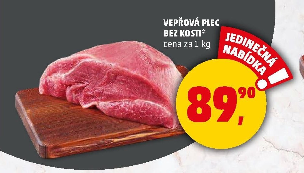 Vepřová plec bez kosti