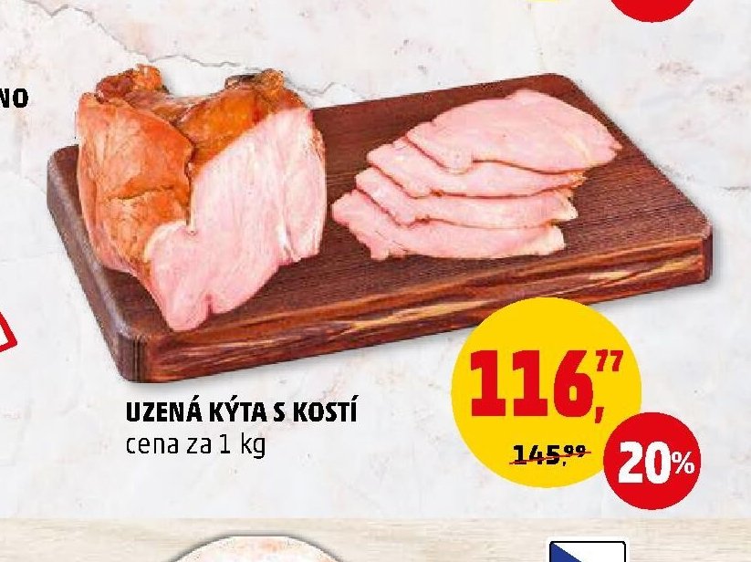 Uzená kýta s kostí