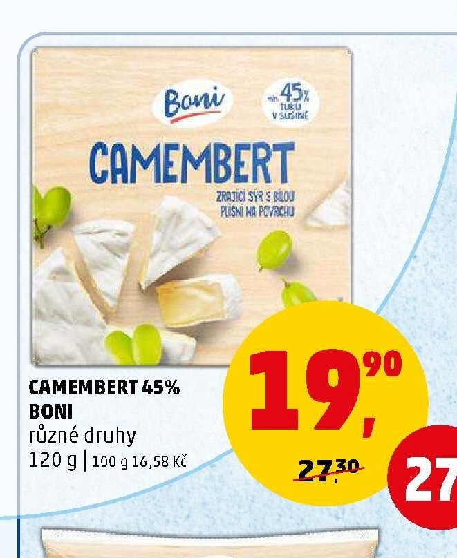 CAMEMBERT 45% BONI
