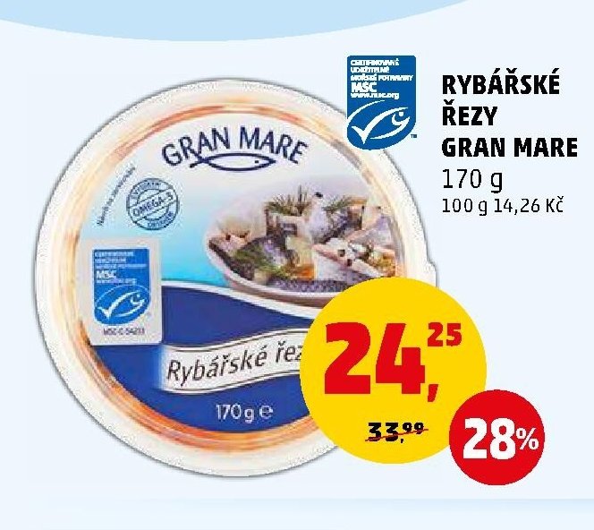 RYBÁŘSKÉ ŘEZY GRAN MARE