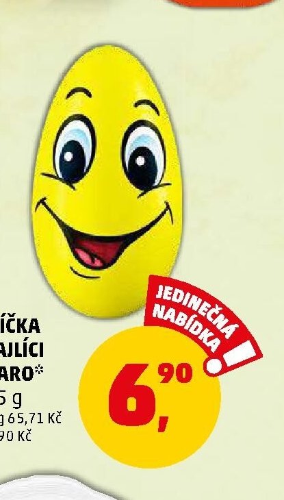 VAJÍČKA SMAJLÍCI FIGARO