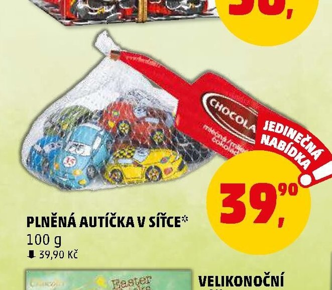 PLNĚNÁ AUTÍČKA V SÍŤCE
