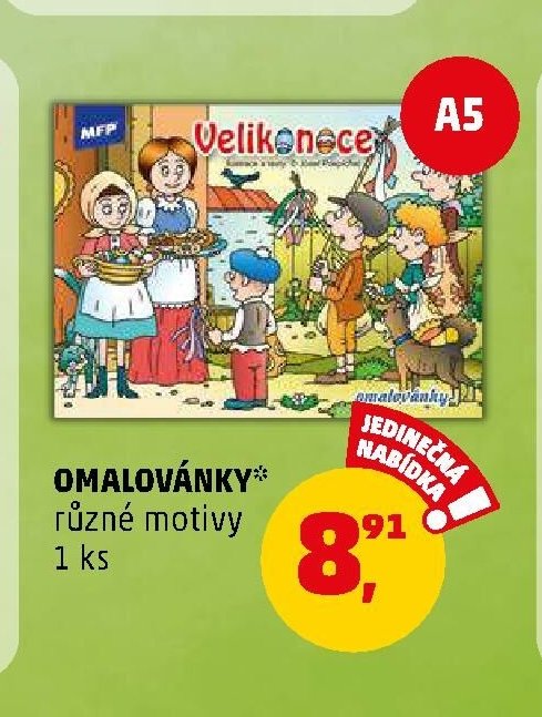 Omalovánky velikonoční