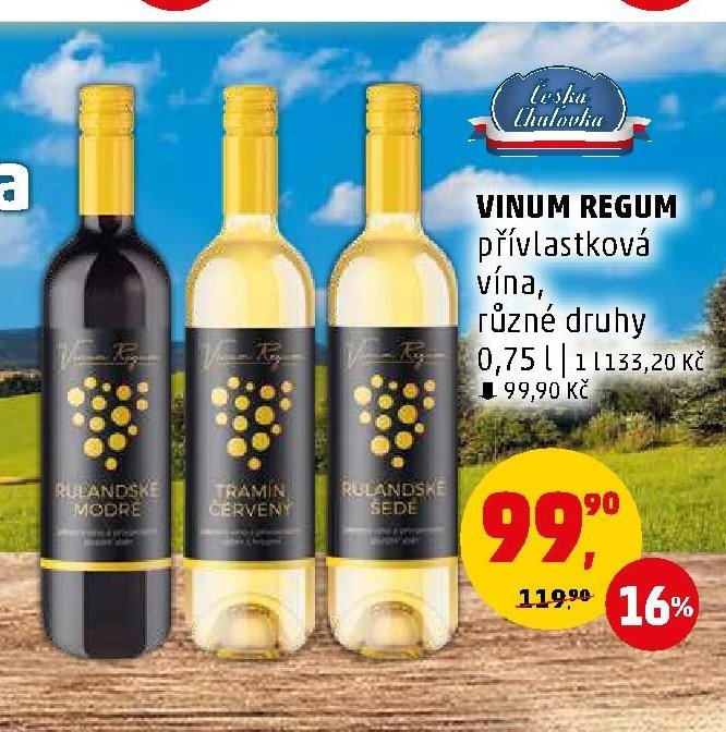 Vinum Regum přívlastková vína