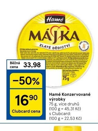 Hamé Konzervované výrobky 75 g