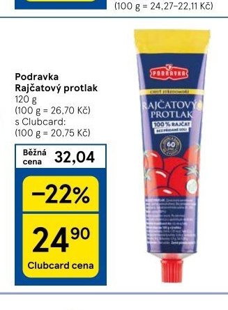 Podravka Rajčatový protlak 120 g