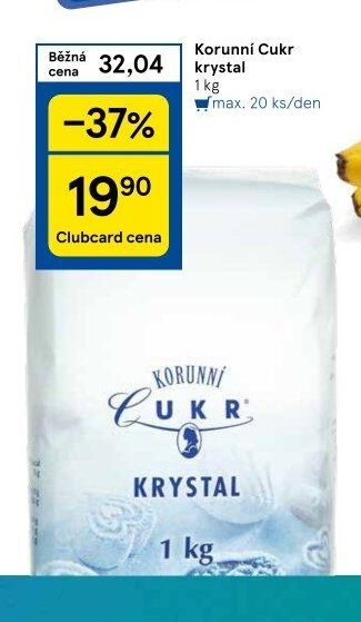 Korunní Cukr krystal 1 kg