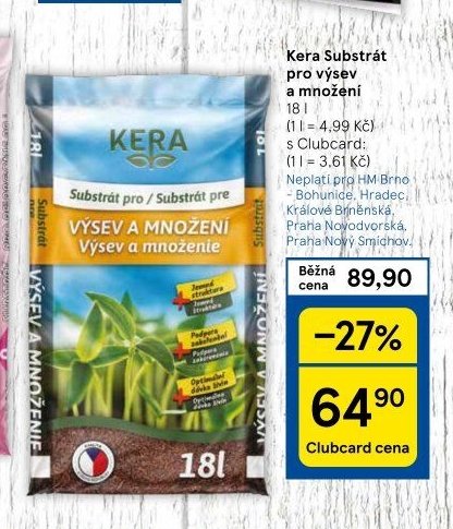 Kera Substrát pro výsev a množení