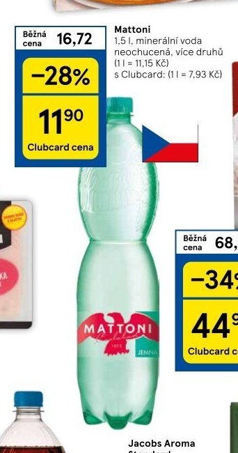 Mattoni minerální voda