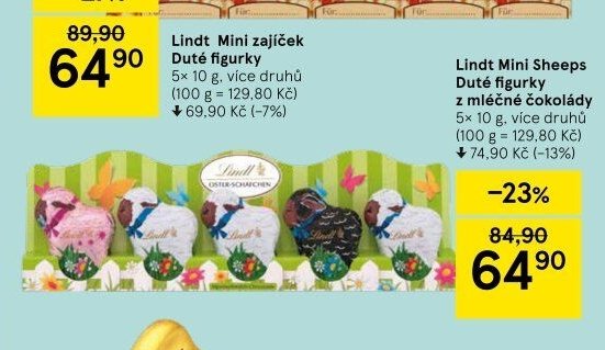 Lindt Mini Sheeps Duté figurky