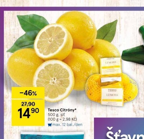 Tesco Citróny